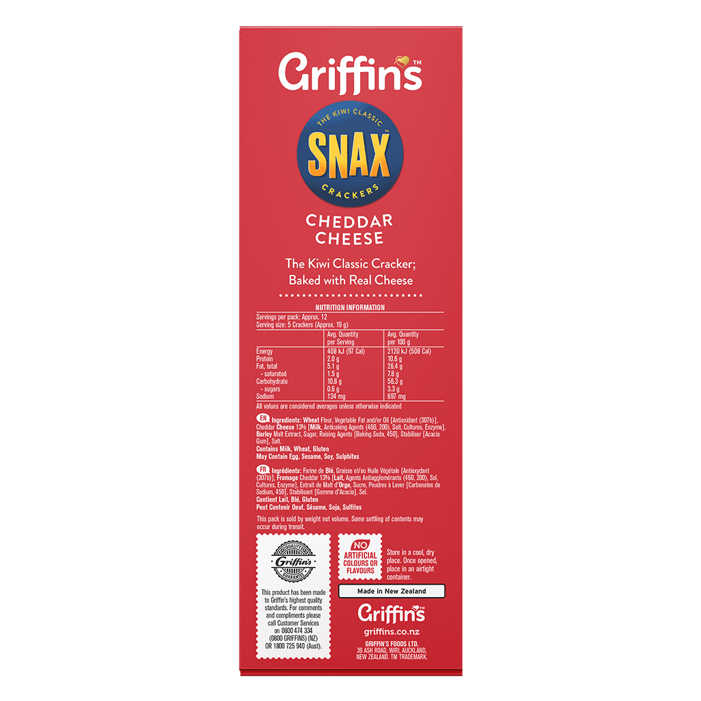 00490 Snax Cheddar Cheese 15x250g 3D SIDE 01