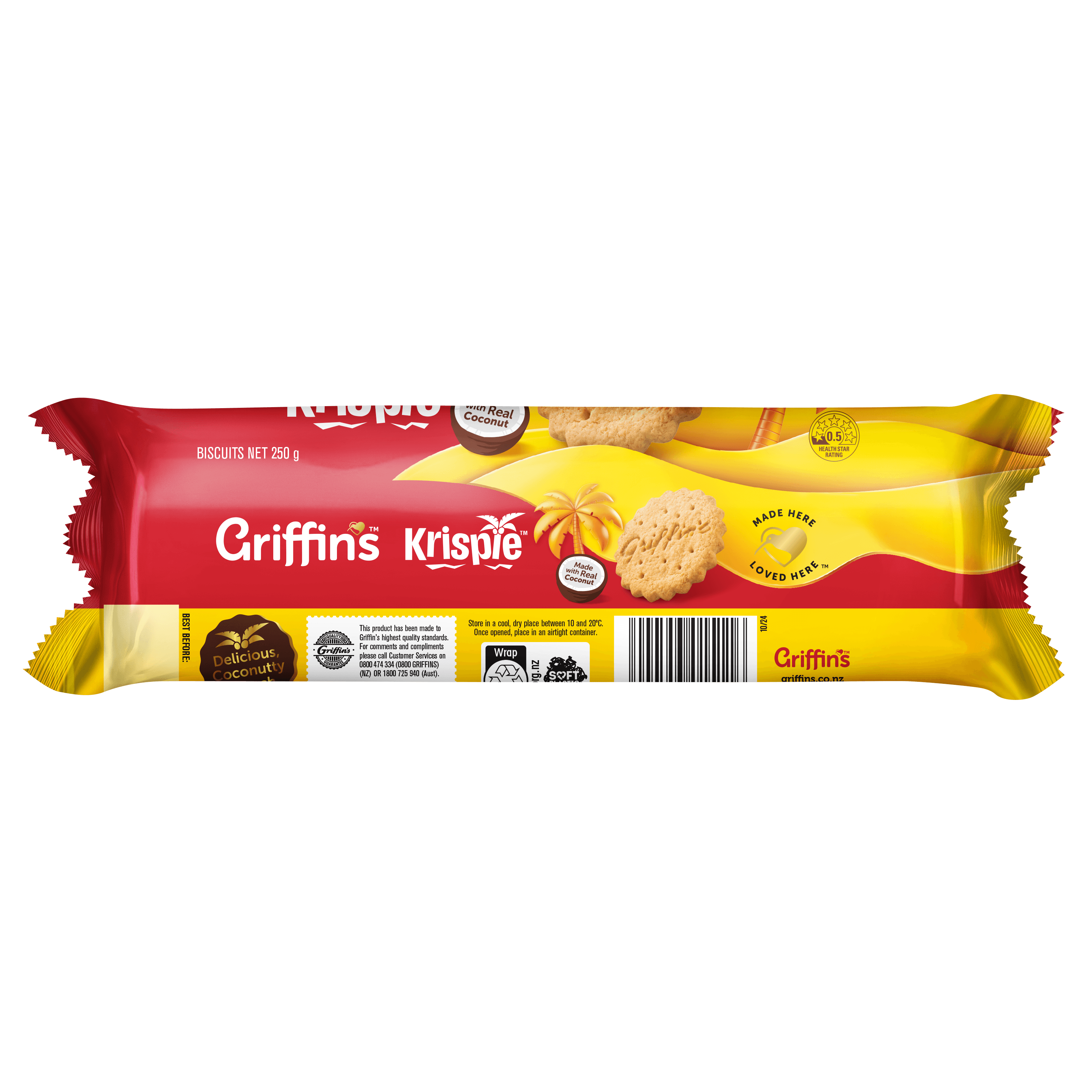 44072 Krispie 24x250g Render SIDE 01
