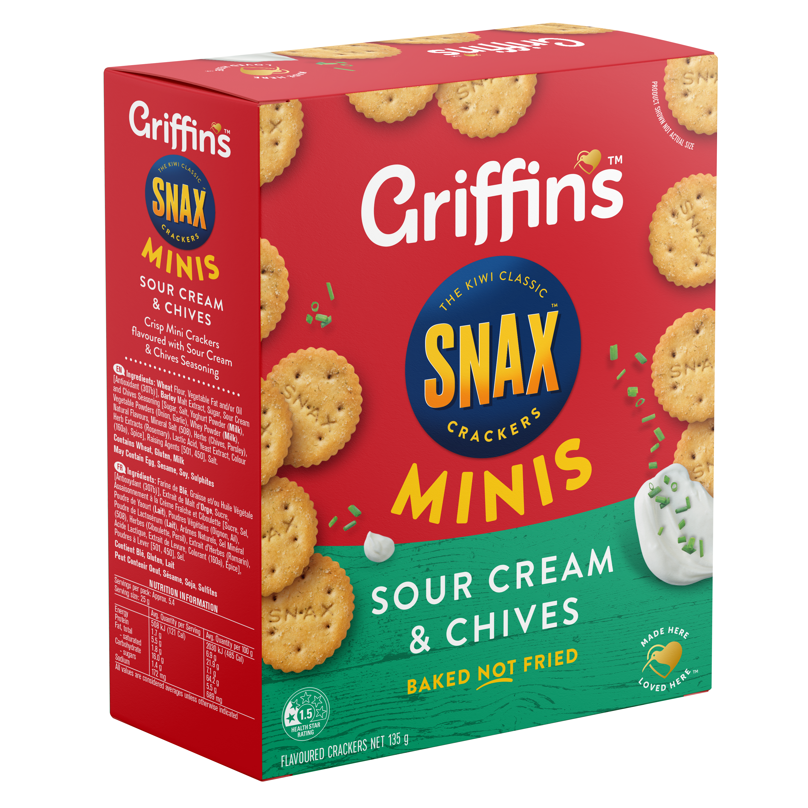 46097 Snax Minis SCC 12x135g Render FRONT Angle